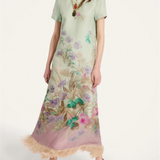 Maxi robe boémia floral