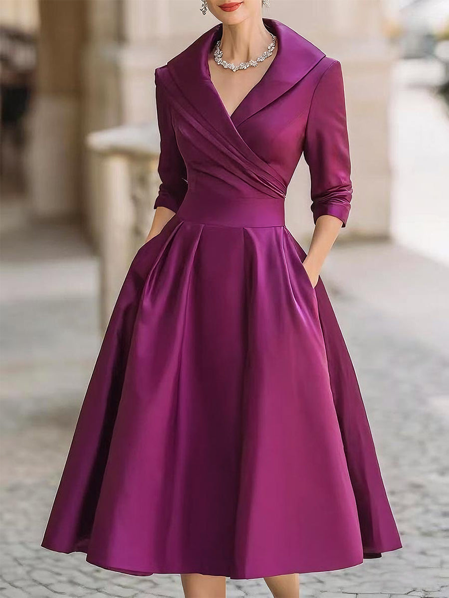 Alice | Robe Mid de Cetim