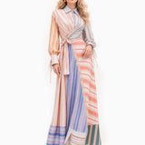 Robe maxi patchwork