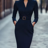 Alice | Robe elegante com cinto