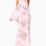 Robe maxi halter floral