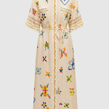 Robe midi aquarela