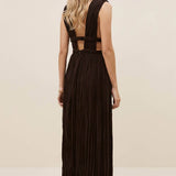 Maxi Robe com Decote em V