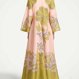 Robe maxi satinada