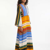Vestido Maxi Listrado Horizon