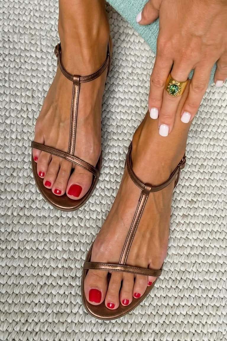 Rosalba | Sandálias Elegantes para o Verão