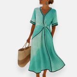 Alice| Robe com nó e bordas