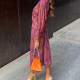 Alice | Elegante Vestido Impresso