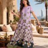 Robe maxi barroca
