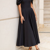 Robe Maxi Elegante com Ombro Descoberto