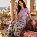 Robe maxi barroca