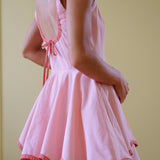Robe maxi com volantes