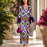 Robe maxi sem mangas