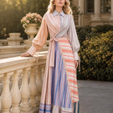Robe maxi patchwork