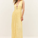 Maxi Robe com Decote em V