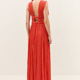 Maxi Robe com Decote em V