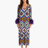 Robe maxi sem mangas