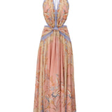 Maxi robe boémia floral