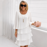 Catherine | Vestido Elegante com Volantes