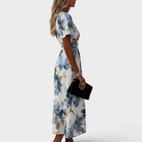 Denise | Robe Midi Flora