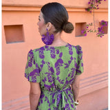 Alice | Elegante Vestido Impresso