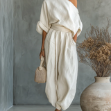 Mila | Conjunto de 2 peças off-shoulder