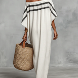 Avelina | Vestido Maxi Off-Shoulder com Mangas de Morcego