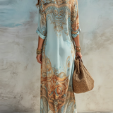 Serena | Vestido Mediterrâneo