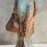 Serena | Vestido Mediterrâneo
