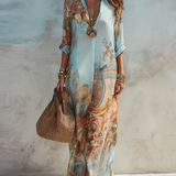 Serena | Vestido Mediterrâneo