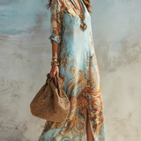 Serena | Vestido Mediterrâneo