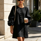 Robe Mini Floral Botonada