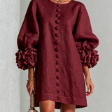 Robe Mini Floral Botonada