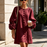 Robe Mini Floral Botonada
