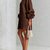 Robe Mini Floral Botonada