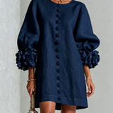 Robe Mini Floral Botonada
