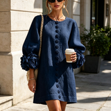 Robe Mini Floral Botonada