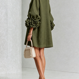 Robe Mini Floral Botonada