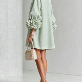 Robe Mini Floral Botonada
