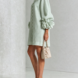 Robe Mini Floral Botonada