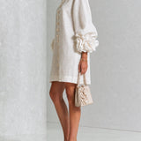 Robe Mini Floral Botonada