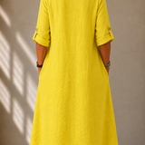 Vestido Fluido Decote V