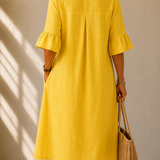 Vestido Botonado Amplo