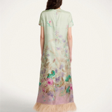 Maxi robe boémia floral