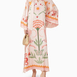 Robe maxi imprimée Azure