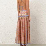 Maxi robe boémia floral