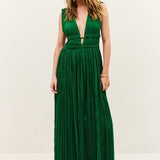 Maxi Robe com Decote em V