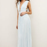 Maxi Robe com Decote em V