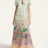 Maxi robe boémia floral
