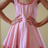 Robe maxi com volantes